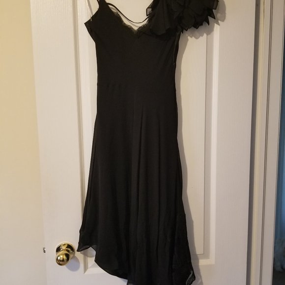 Karen Millen  Black silk dress, 100% silk - Picture 4 of 6